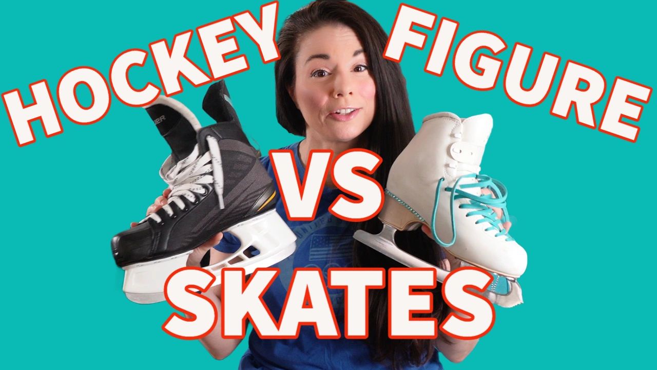 Hockey Skates vs. Figure Skates
